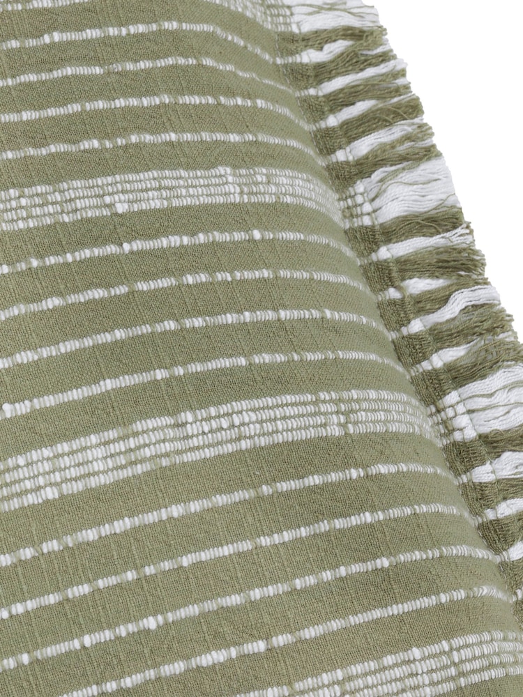 Yard Moss Tide Textured Stripe Outdoor Cushion - Image 3 of 3