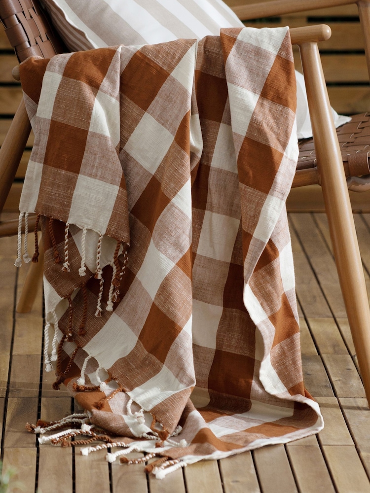 Yard Chesil Gingham Check Throw - Imagem 1 de 4