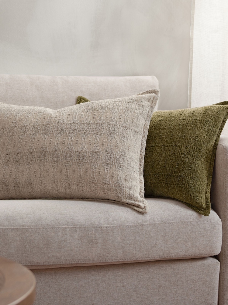 Yard Ramas Jacquard Feather Filled Cushion - صورة 1 من 8