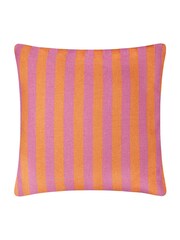 Furn Orange Deck Stripe Woven Outdoor Cushion - Image 3 of 6
