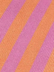 Furn Orange Deck Stripe Woven Outdoor Cushion - Image 5 of 6