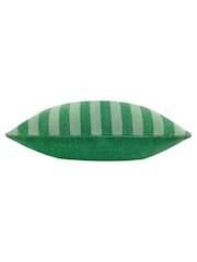 furn. Green Deck Stripe Woven Outdoor Cushion - Image 5 of 6