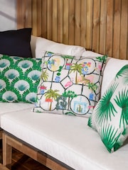 furn. Green Dellacorte Printed Outdoor Cushion - Image 6 of 6