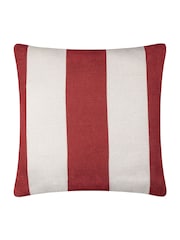 Furn White Deck Stripe Woven Outdoor Cushion - Image 2 of 6