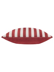 Furn White Deck Stripe Woven Outdoor Cushion - Image 4 of 6