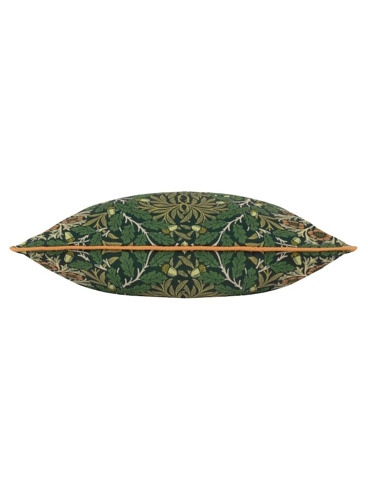 Morris & Co Forest Green Multi Acorn Printed Outdoor Cushion - Image 2 of 3 Morris & Co Forest Green Multi Acorn Printed Outdoor Cushion - Image 2 of 3
