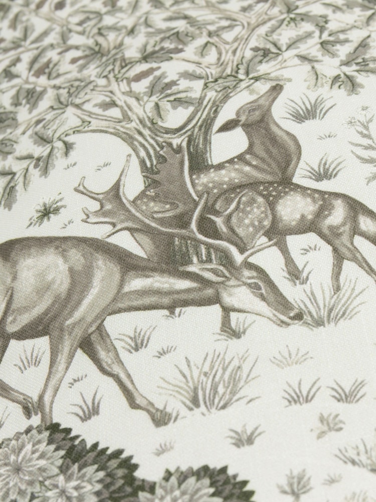 Morris & Co Linen The Brook Printed Outdoor Cushion - Image 3 of 3