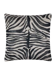 Paoletti Leopardis Zebra Print Woven Outdoor Cushion - Bild 2 von 6
