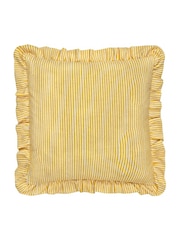 Wylder Martha Embroidered Ruffle Polyester Filled Cushion - Imagen 2 de 4
