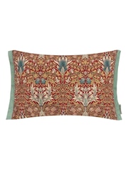 Morris & Co Berry Snakeshead Printed Outdoor Cushion - Image 1 of 3