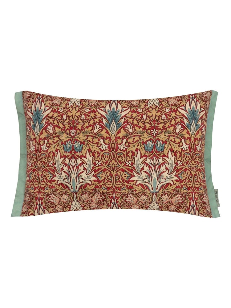 Morris & Co Berry Snakeshead Printed Outdoor Cushion - Image 1 of 3