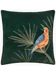 Paoletti Odisha Embroidered Feather Cushion - صورة 1 من 4