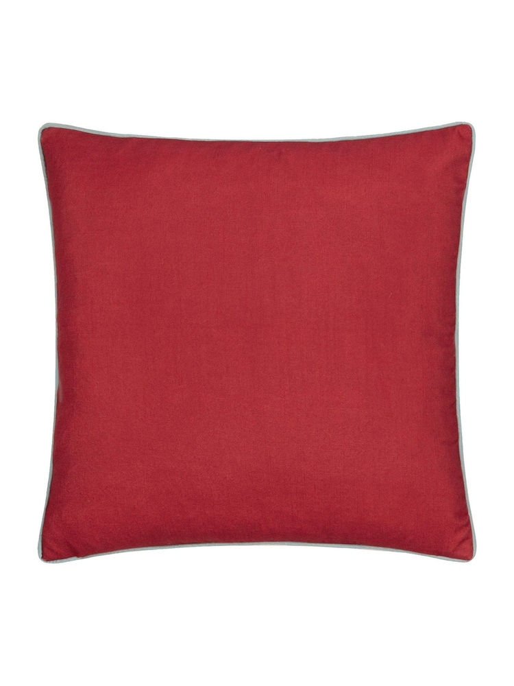 Morris & Co. Berry Strawberry Thief Piped Outdoor Cushion - Image 2 of 4