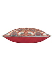 Morris & Co. Berry Strawberry Thief Piped Outdoor Cushion - Image 3 of 4