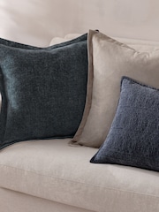 Yard Slate Dune Chenille Cushion - Image 6 of 6