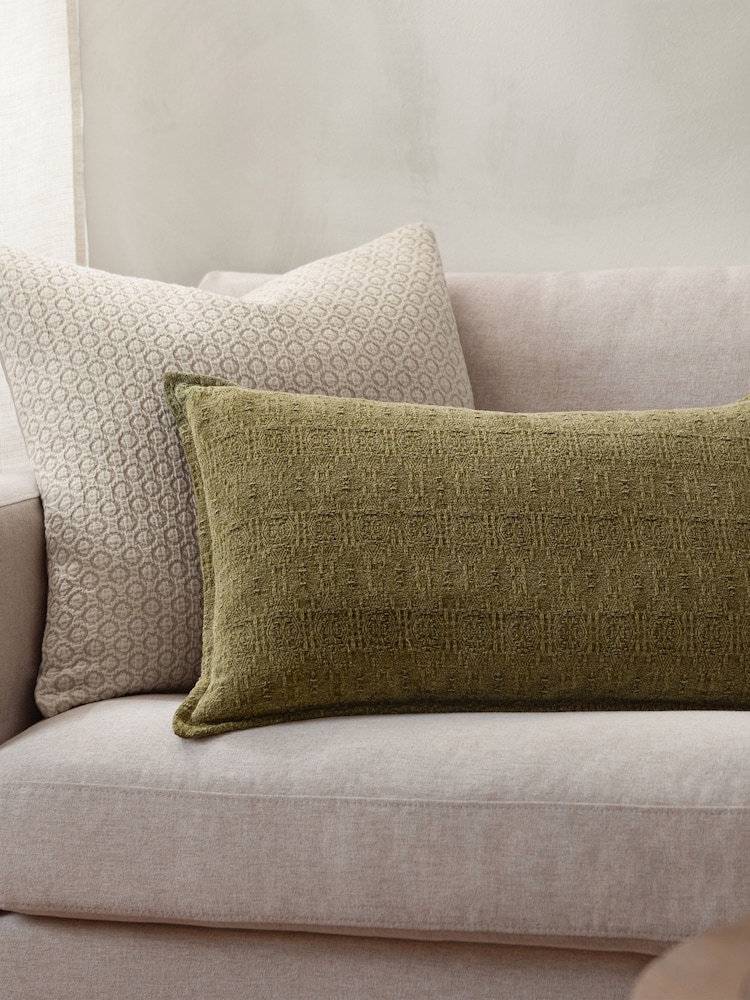 Yard Ramas Jacquard Feather Filled Cushion - صورة 1 من 7