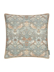 Morris & Co. Strawberry Thief Piped Outdoor Cushion - Bild 1 von 4