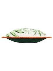 Paoletti Odisha Scene Velvet Feather Cushion - صورة 3 من 4