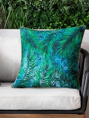 Paoletti Majorelle Palm Outdoor Cushion - صورة 1 من 6