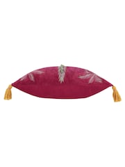 Wylder Kalahari Embroidered Velvet Cushion - Imagen 4 de 5