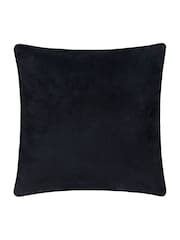 Paoletti Black Guilded Palms Polyester Filled Cushion - Image 3 of 6
