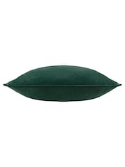 Paoletti Emerald Odisha Embroidered Polyester Filled Cushion - Image 4 of 5