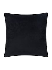 Paoletti Black Guilded Palms Feather Filled Cushion - Image 2 of 4
