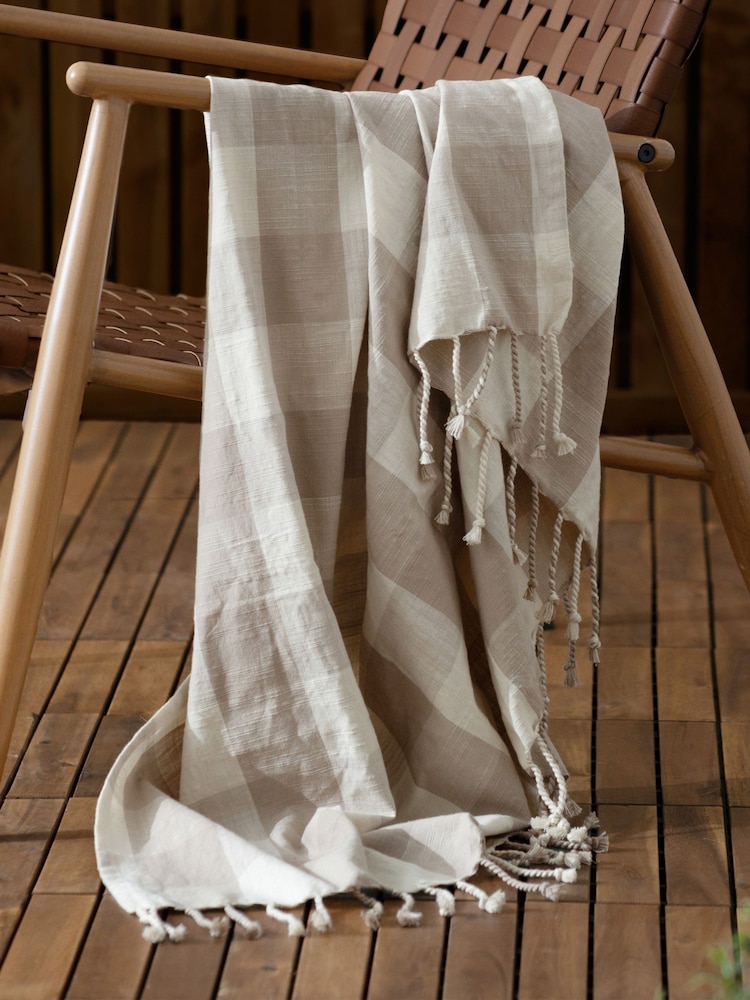 Yard Chesil Gingham Check Throw - Imagem 1 de 4