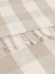 Yard Chesil Gingham Check Throw - Imagem 4 de 4