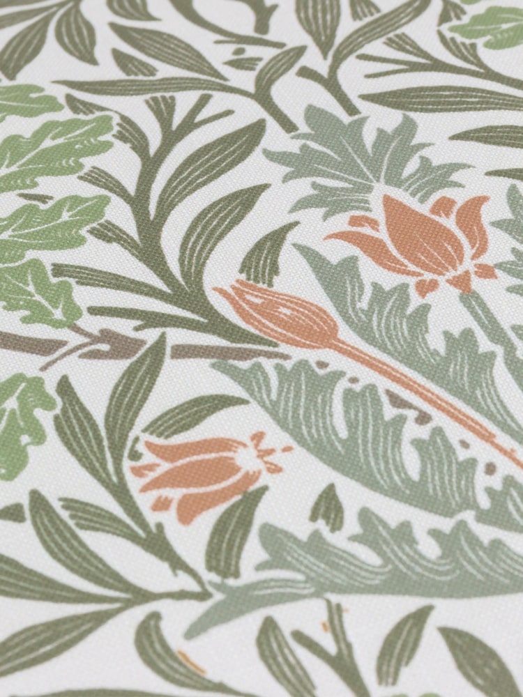 Morris & Co Stone Multi Acorn Printed Outdoor Cushion - Image 3 of 3