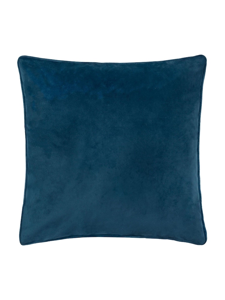 Paoletti Koi Pond Velvet Feather Filled Cushion - صورة 2 من 4