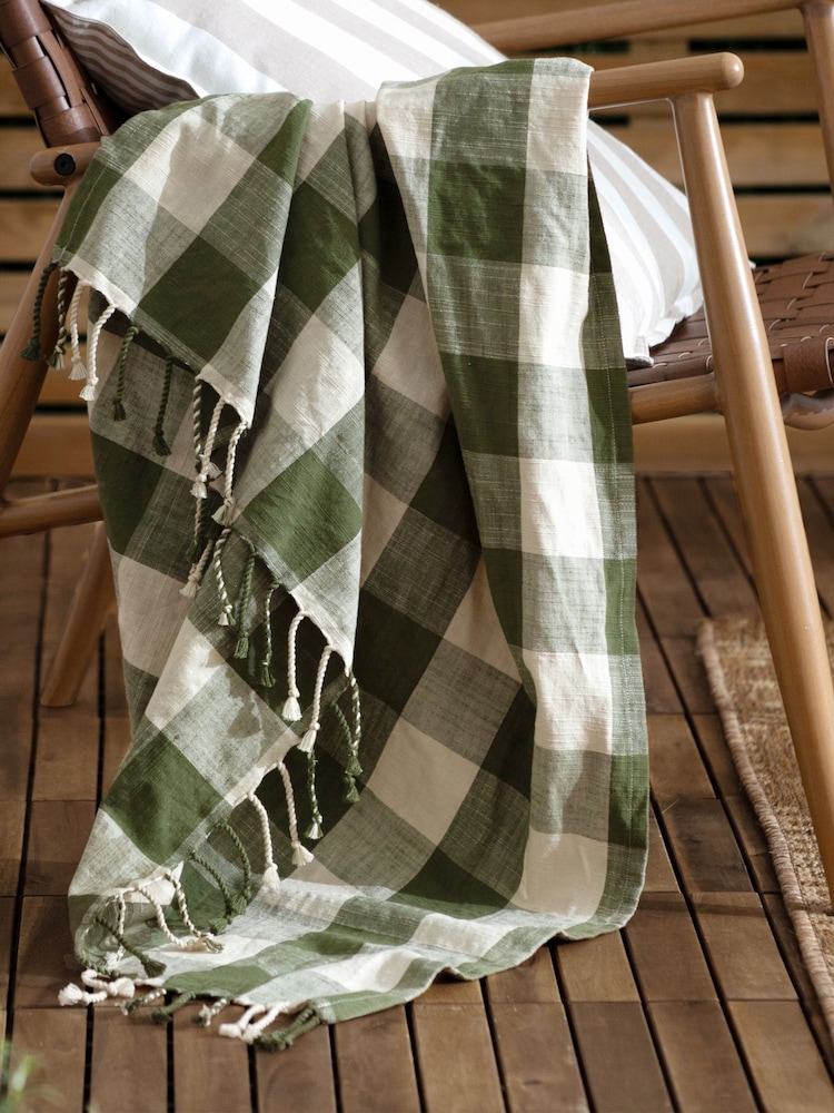 Yard Chesil Gingham Check Throw - Imagem 1 de 5