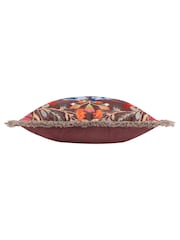 Wylder Multicolour Mirrored Toucan Polyester Filled Cushion - Image 4 of 6
