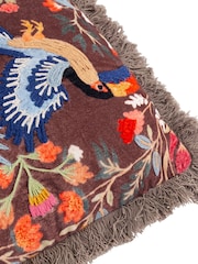 Wylder Multicolour Mirrored Toucan Polyester Filled Cushion - Image 5 of 6