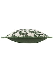 Seventy Three Green Hedera Jacquard Cushion - Image 5 of 6
