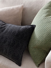 Yard Tryfan Textured Cotton Feather Rich Cushion - صورة 2 من 6