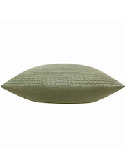 Yard Tryfan Textured Cotton Feather Rich Cushion - صورة 5 من 6