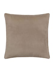 Paoletti Mink Guilded Palms Polyester Filled Cushion - Image 3 of 6