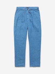Oliver Sweeney Grey 100% Linen Trousers - Image 4 of 4