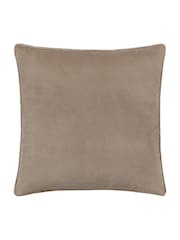 Paoletti Mink Guilded Palms Feather Filled Cushion - Image 2 of 4