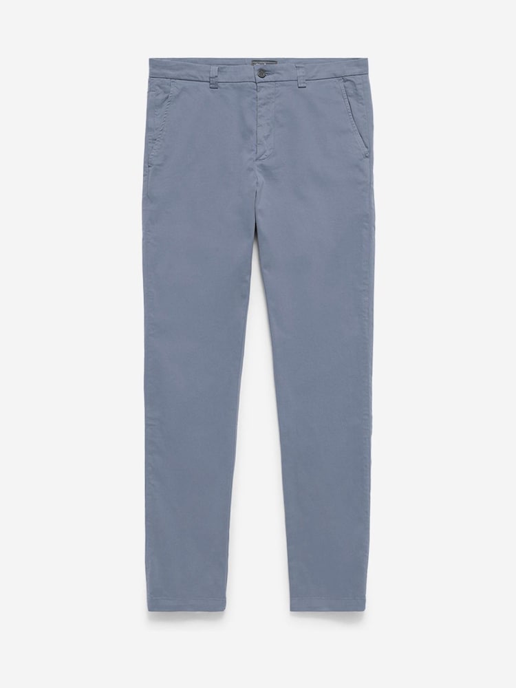 Oliver Sweeney Grey Italian Cotton Chinos Trousers - Image 5 of 5