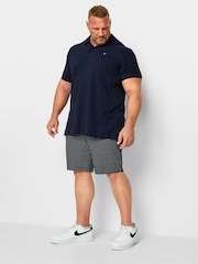 BadRhino Big & Tall Blue Navy Stretch Chinos Shorts - Image 1 of 2
