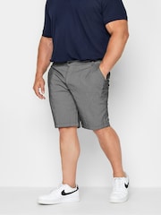 BadRhino Big & Tall Blue 100% Cotton Chinos Shorts - Image 1 of 2