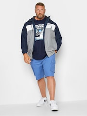 BadRhino Big & Tall Blue Stretch Cargo Shorts - Image 2 of 3