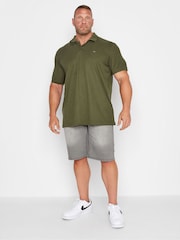 BadRhino Big & Tall Grey Denim Shorts - Image 2 of 4