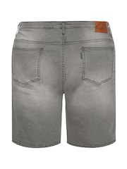 BadRhino Big & Tall Grey Denim Shorts - Image 4 of 4