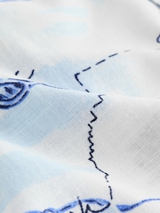 Gap White Linen Cotton Relaxed Shirt (4-13yrs) - Image 4 of 4