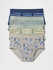 Gap Green Briefs 4-Pack - Image 1 of 1
