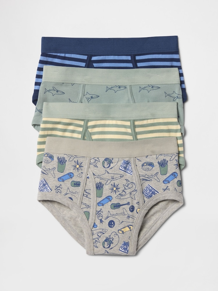 Gap Green Briefs 4-Pack - Image 1 of 1