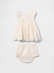 Gap White Eyelet Cotton Outfit Set (Newborn-24mths) - Image 1 of 3